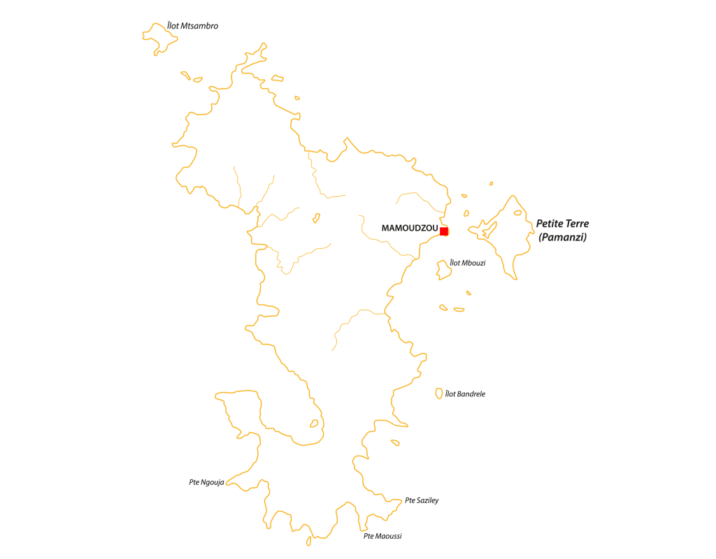 Carte de Mayotte